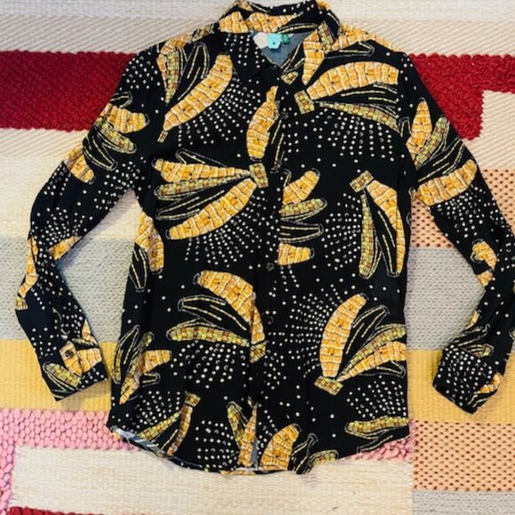 LONG SLEEVE PRINTED SHIRT FROM FARM RIO - Picture 1 of 3